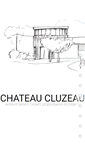 Mobile Screenshot of chateaucluzeau.com
